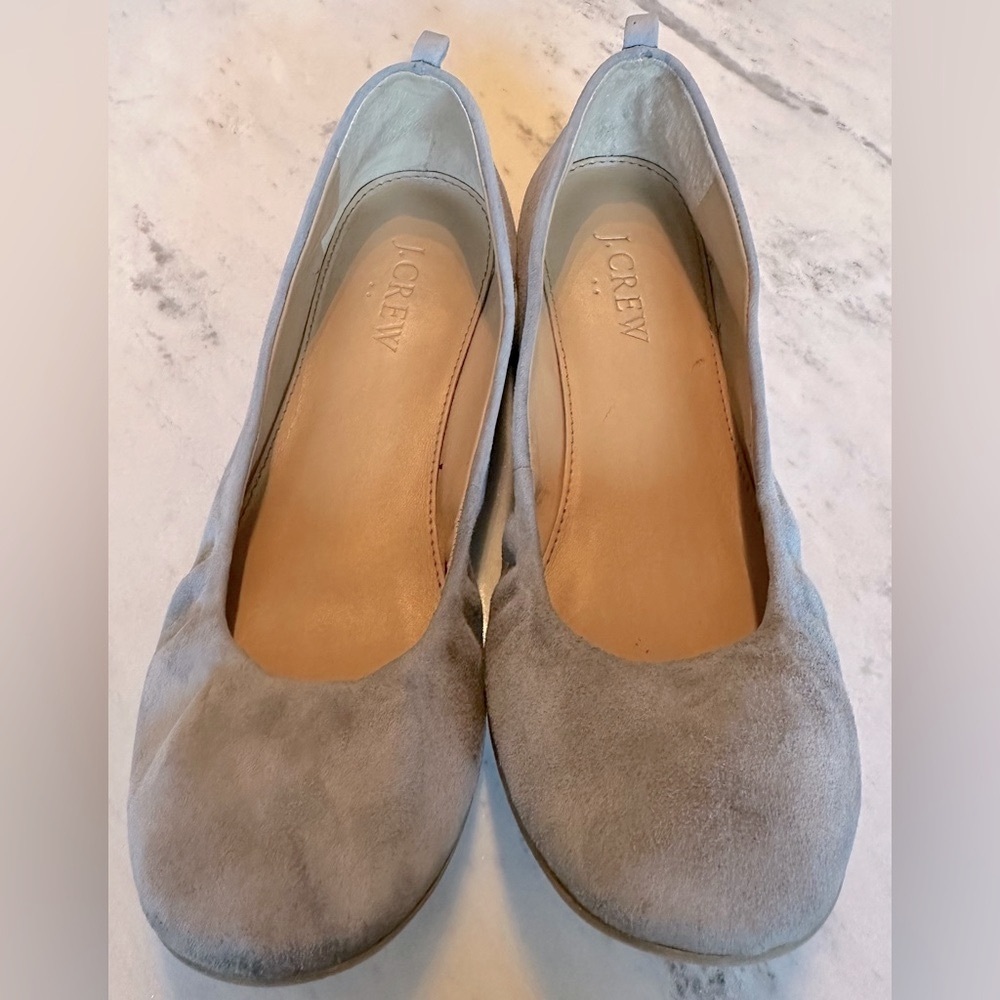J. Crew Light Gray Women's Flats
